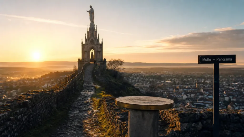 Chapelle de la Motte à Vesoul : 40 minutes de montée, néo-gothique et panorama