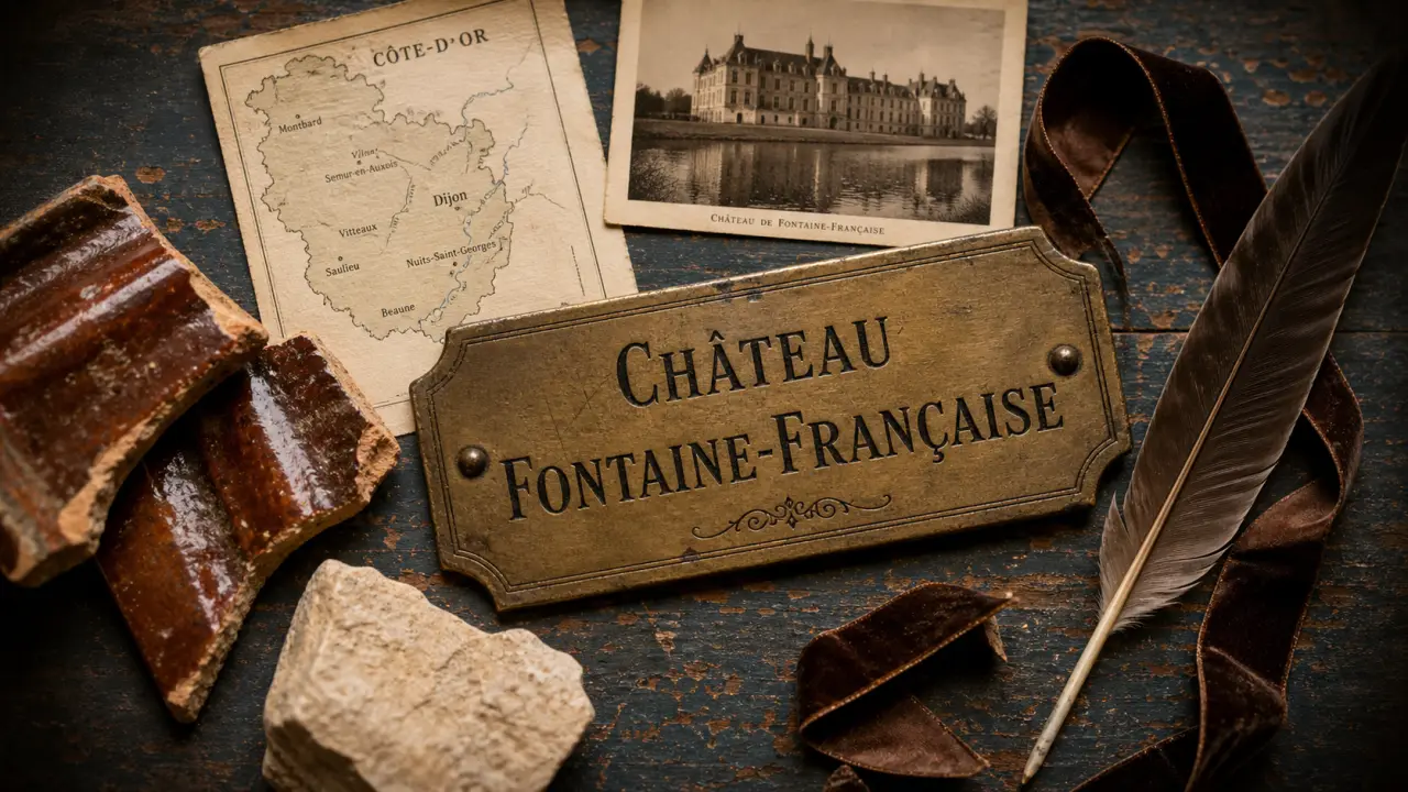 française fontaine à Fontaine-Française : château de Côte-d’Or