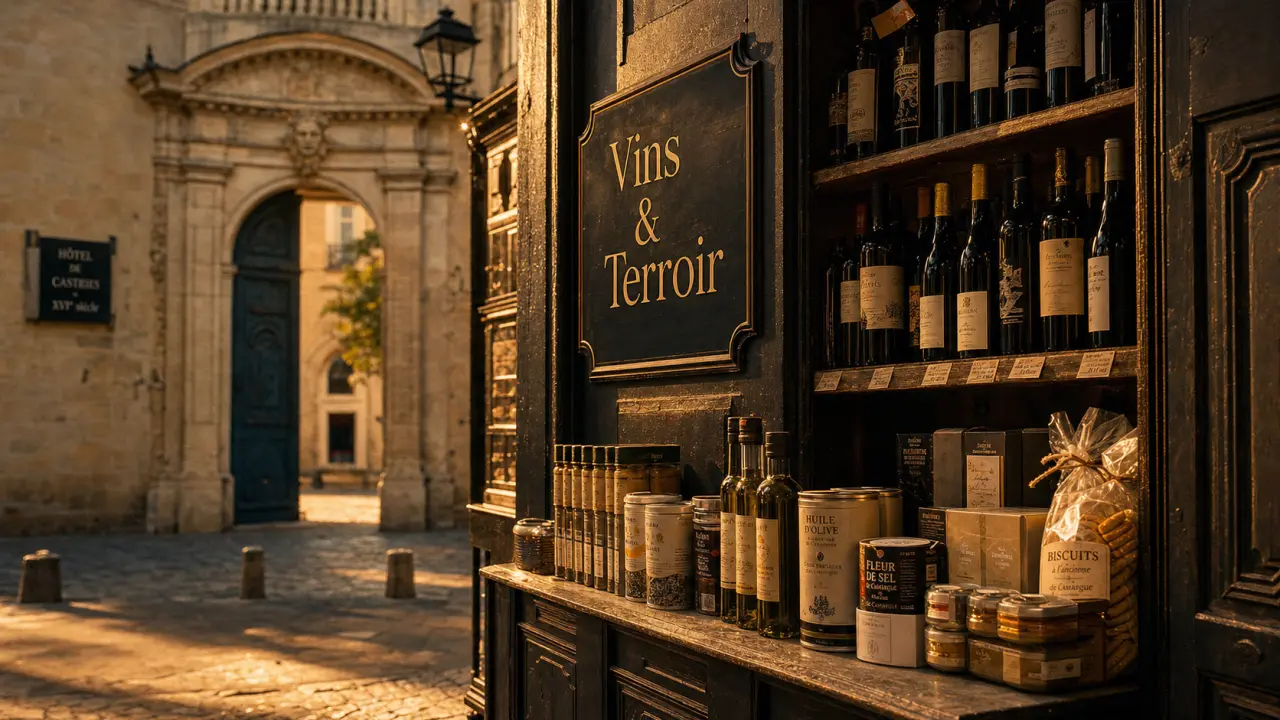 Maison régionale des vins et des produits du terroir à Montpellier, vins et produits du terroir en vitrine