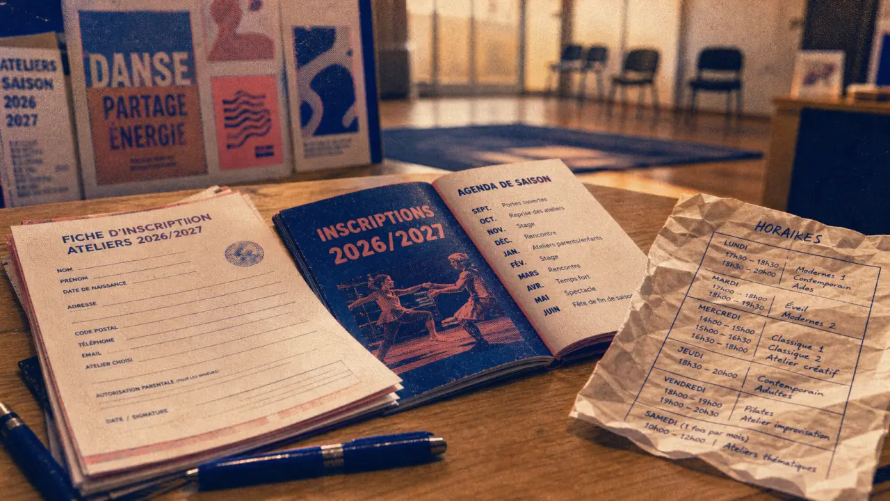 Association la fontaine : fiches d’inscription 2026/2027 et horaires