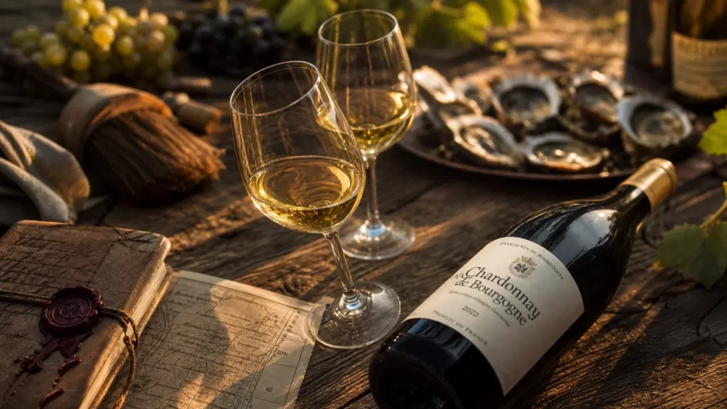 Blanc de Bourgogne : Chablis, Meursault ou Mâconnais selon votre table