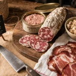 Boucherie Fontaine : saucisson de Magland et charcuterie pour buffets froids à Magland