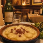 Le bouchon comtois à Lyon : cancoillotte chaude