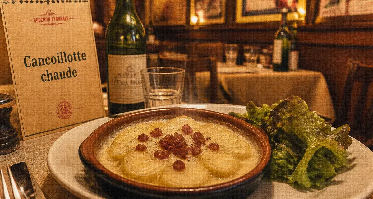 Le bouchon comtois à Lyon : cancoillotte chaude