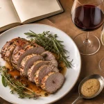 Quel vin avec filet mignon de porc : rouge léger et blanc sec avec sauce moutarde