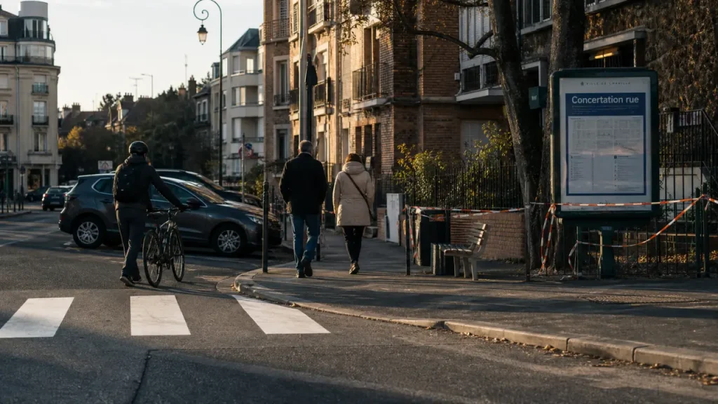 Stationnement, vélos et trottoirs : ce que la requalification de la rue de la Fontaine Henri IV change à Chaville
