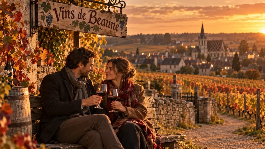 Week-end romantique en Bourgogne : 2 jours entre vignobles, spa privatif et canaux